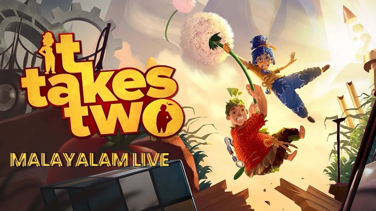 IT TAKES TWO Malayalam Live 🔥 | Part 02 | Crazy Co-Op Adventure Continues 😂 | GARMADON