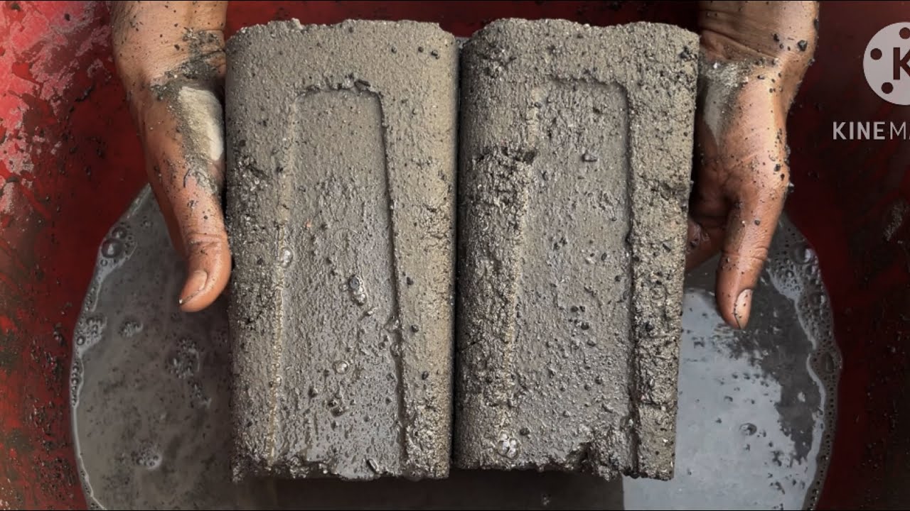 Dusty sand ashes dry and water crumbling #satisfying #sandcement #charcoalashes