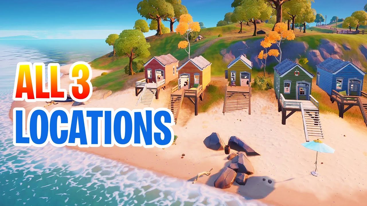 Visit Fancy View, Rainbow Rentals, and Lockie’s Lighthouse - Fortnite Week 6 Epic Challenges