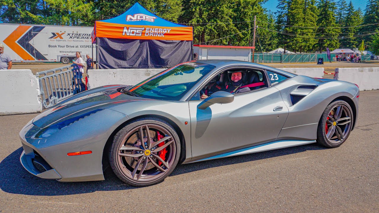 Xtreme Xperience Pacific Raceways Ferrari 488 GTB - YouTube