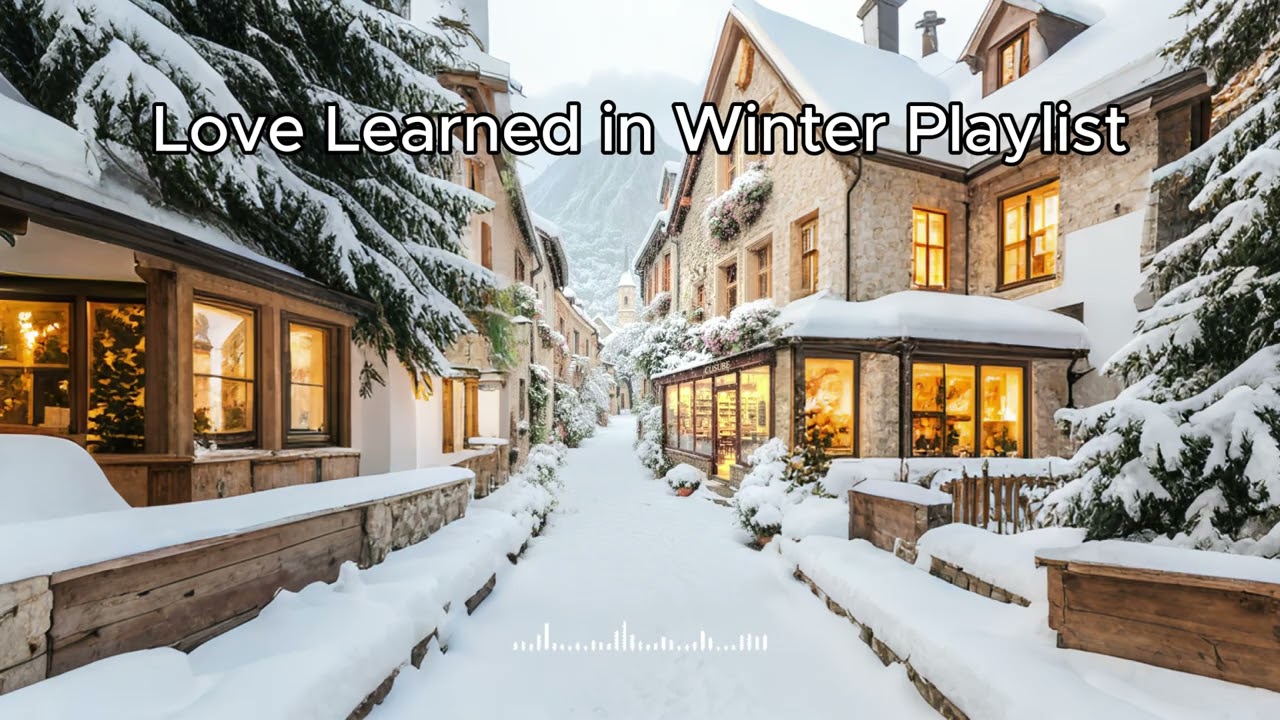 #Love Learned in Winter Playlist#틀자마자 ☃️눈 내리는 기분… 감성 끝판🎧