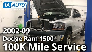 100k Mile Service Dodge Ram Truck 3rd Generation 2002-09