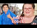 We Dressed According To Kristin's Old Schools' Dress Codes | Kitchen And Jorn