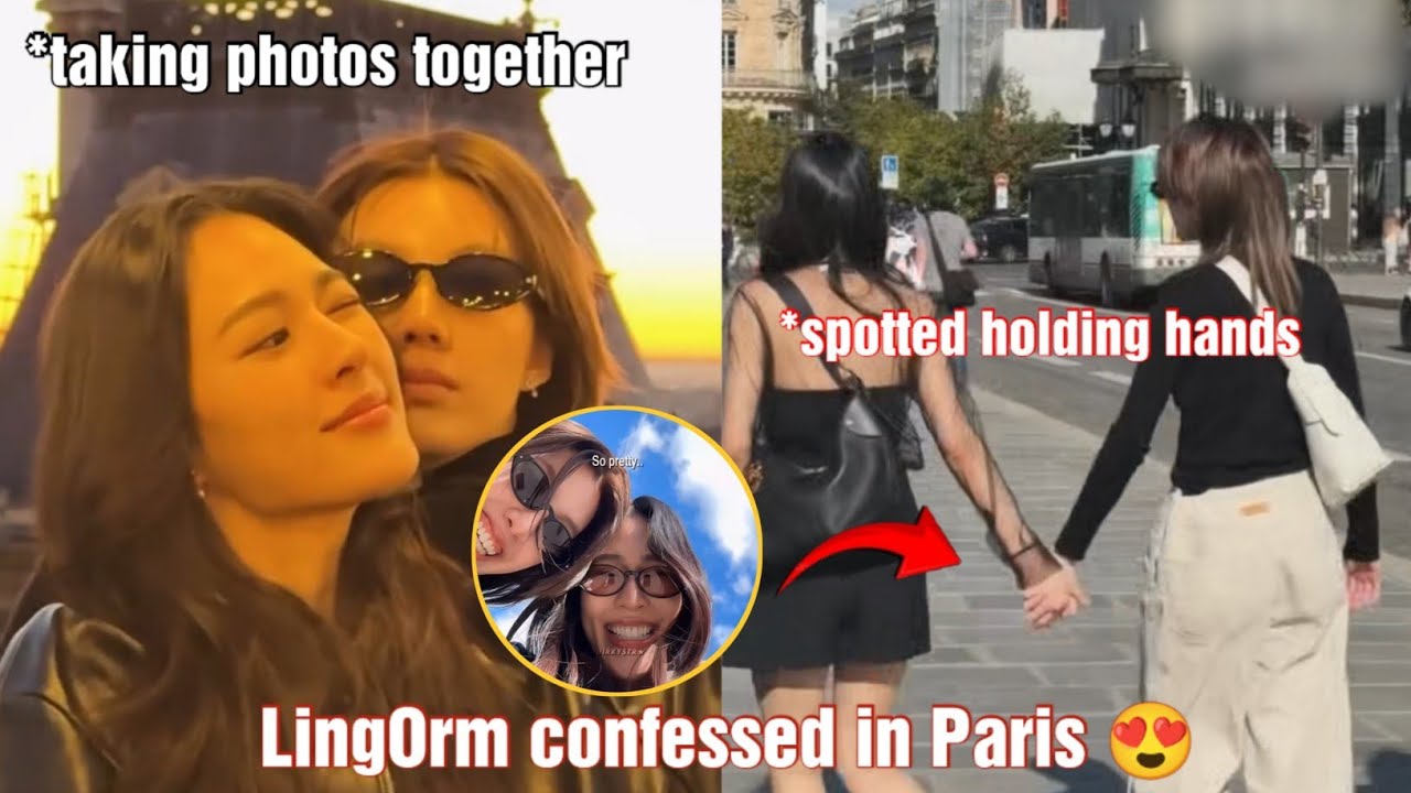 (LingOrm) LingOrm Confessed their love in Paris? 😍 spotted holding hands 