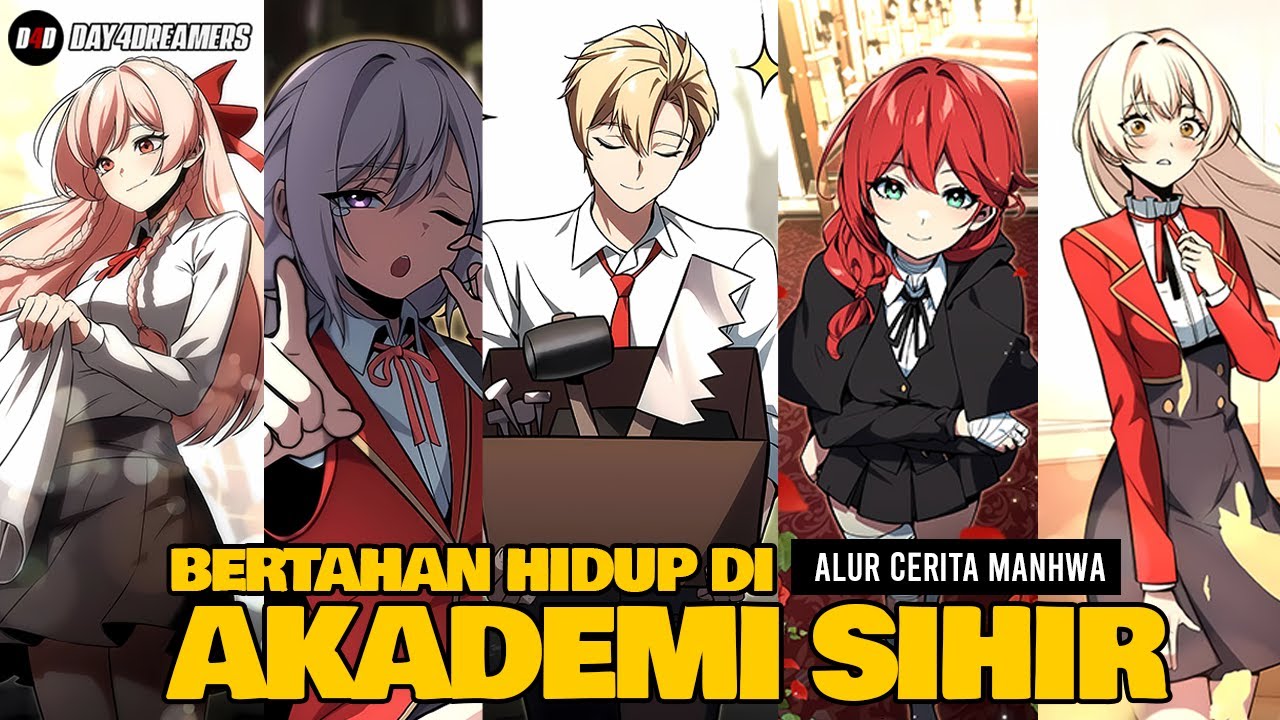 Diusir dari Akademi, Regresor Ini membangun Rumah yang mengundang banyak wanita| Alur Cerita Manhwa