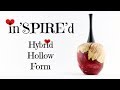 #42 in'SPIRE'd Hybrid Resin/Maple Hollow Form