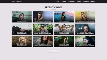 SXT17 - HTML5 Video Website Template - Color Version 10