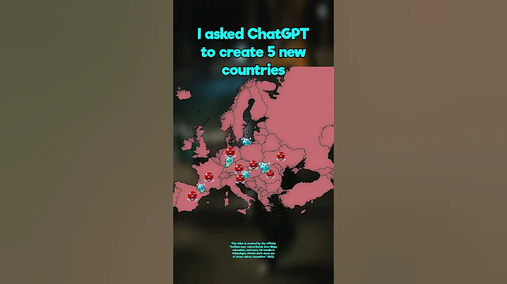I asked #chatgpt to create new countries in #europe #map #history #mapping #geography #viral #mapper