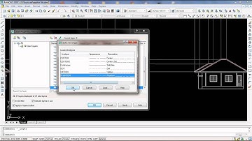 สอน autocad 2007 การสร้าง layer