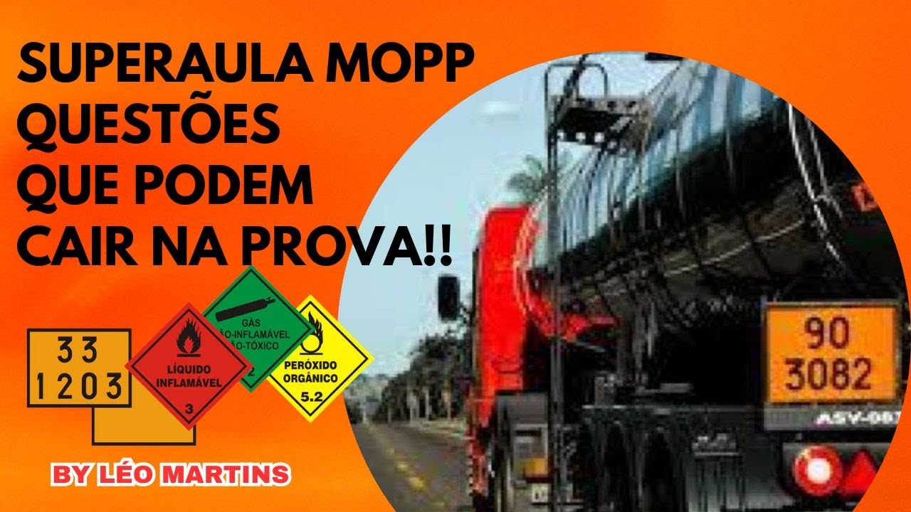 SuperAula Questões de MOPP que podem cair na prova!