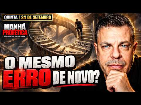 Pride comes before a fall! The warning from Proverbs 16 | Apostle Edilson Pomini - Prophetic Morning