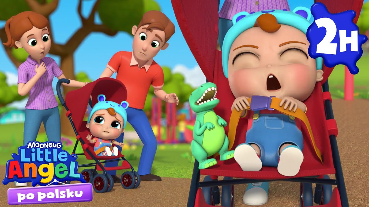 Dziecko nie lubi pasów | Piosenki Dla Dzieci 👼🏻 Little Angel Po Polsku 2 godziny