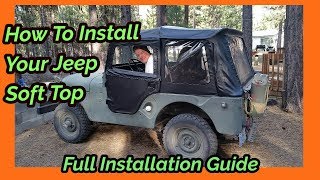 How To Install Your Jeep Soft Top - Full Installation Guide For BesTop screenshot 4