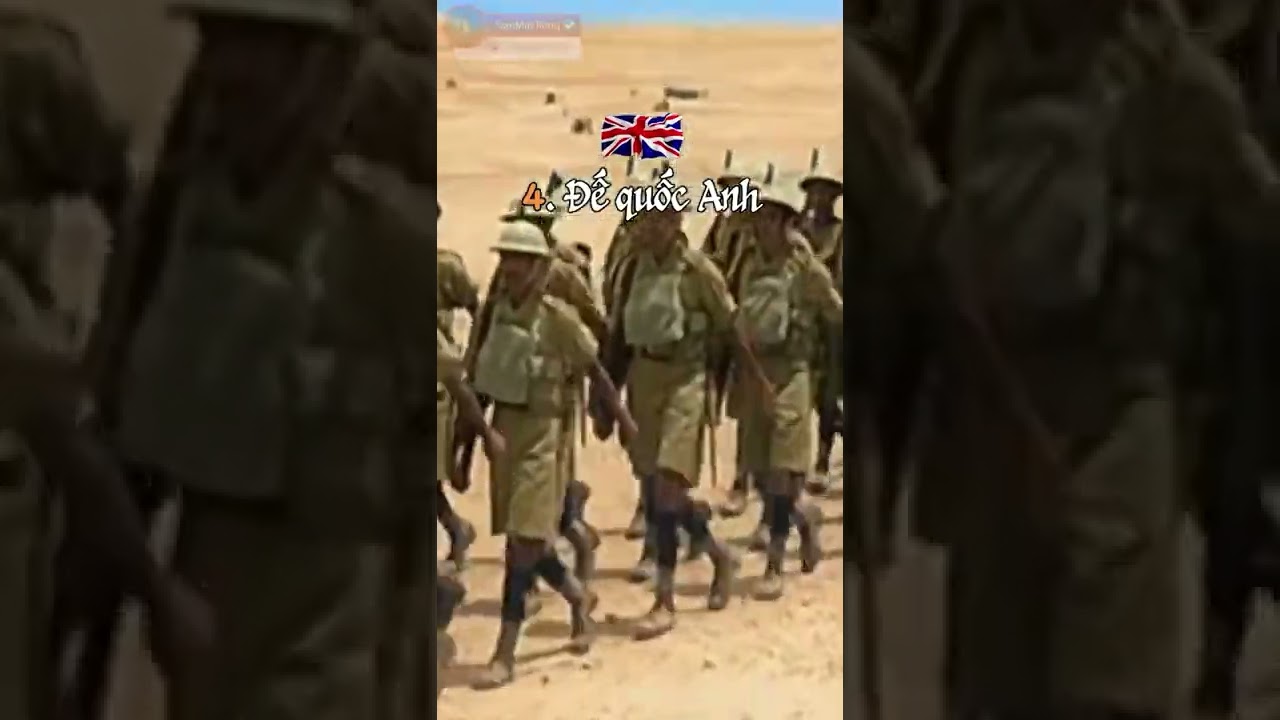 Top 5 đội quân mạnh nhất trong Chiến tranh Thế giới thứ 2 | Nanmin Răng #shorts #short #trending 