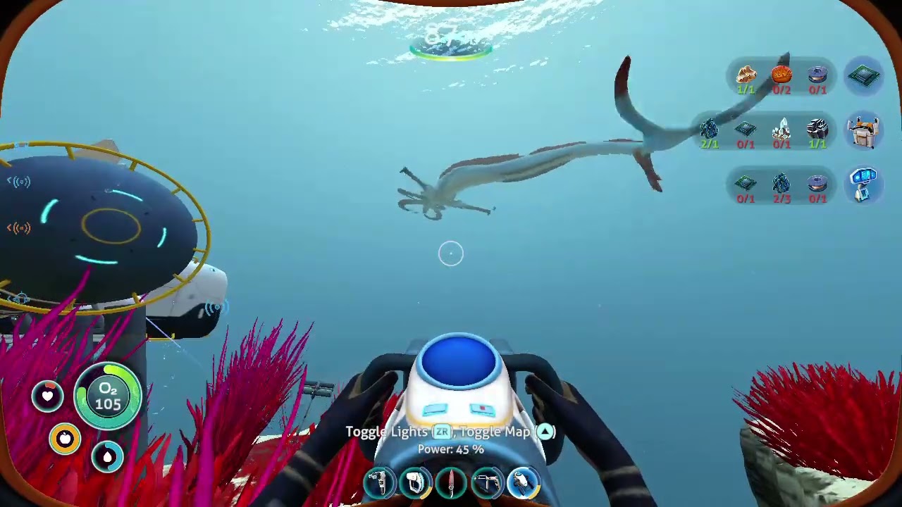 First encounter with a reaper leviathan