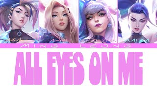 Kda - All Eyes On Us Ft Blmd Lux Holm Myla Paõla Lyrics