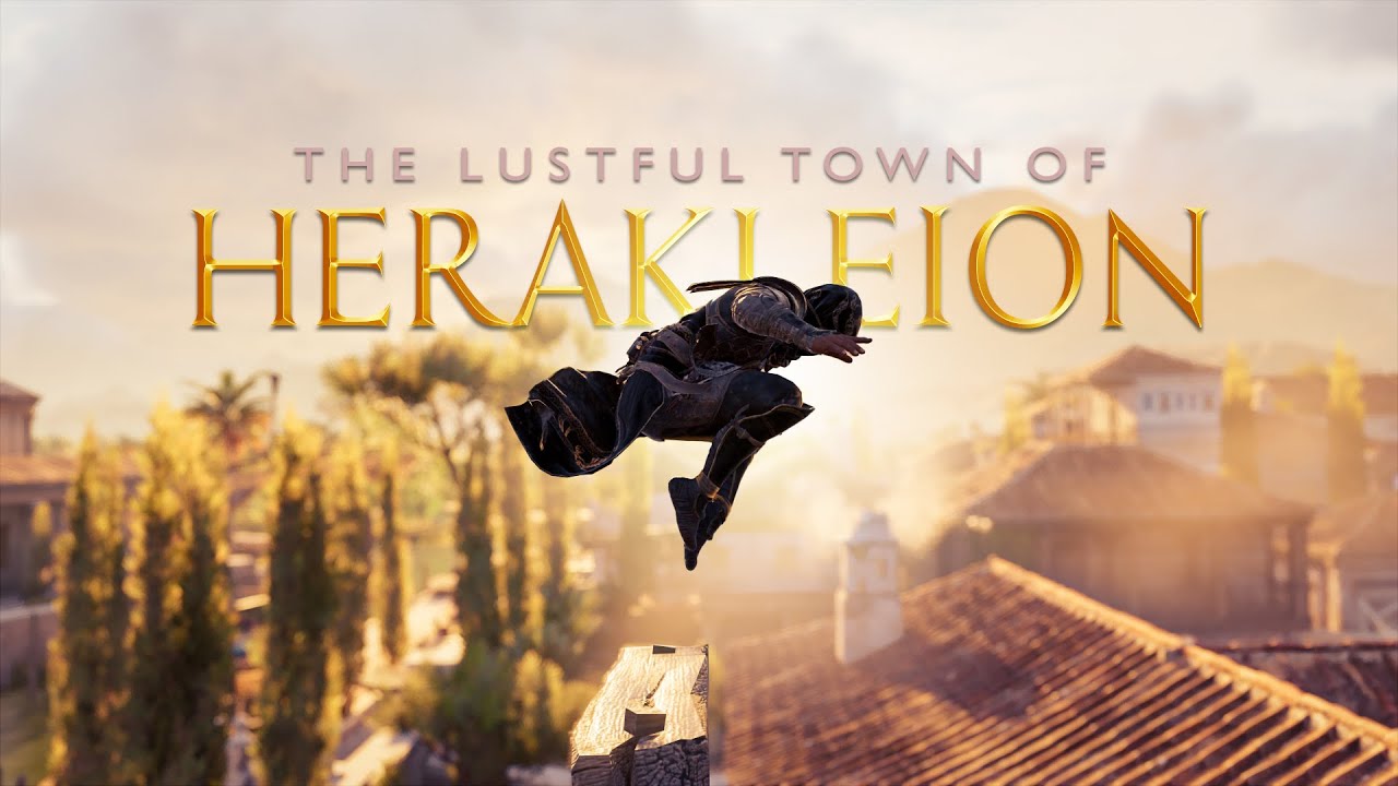 The Lustful Town of Herakleion | Assassins Creed Origins Parkour