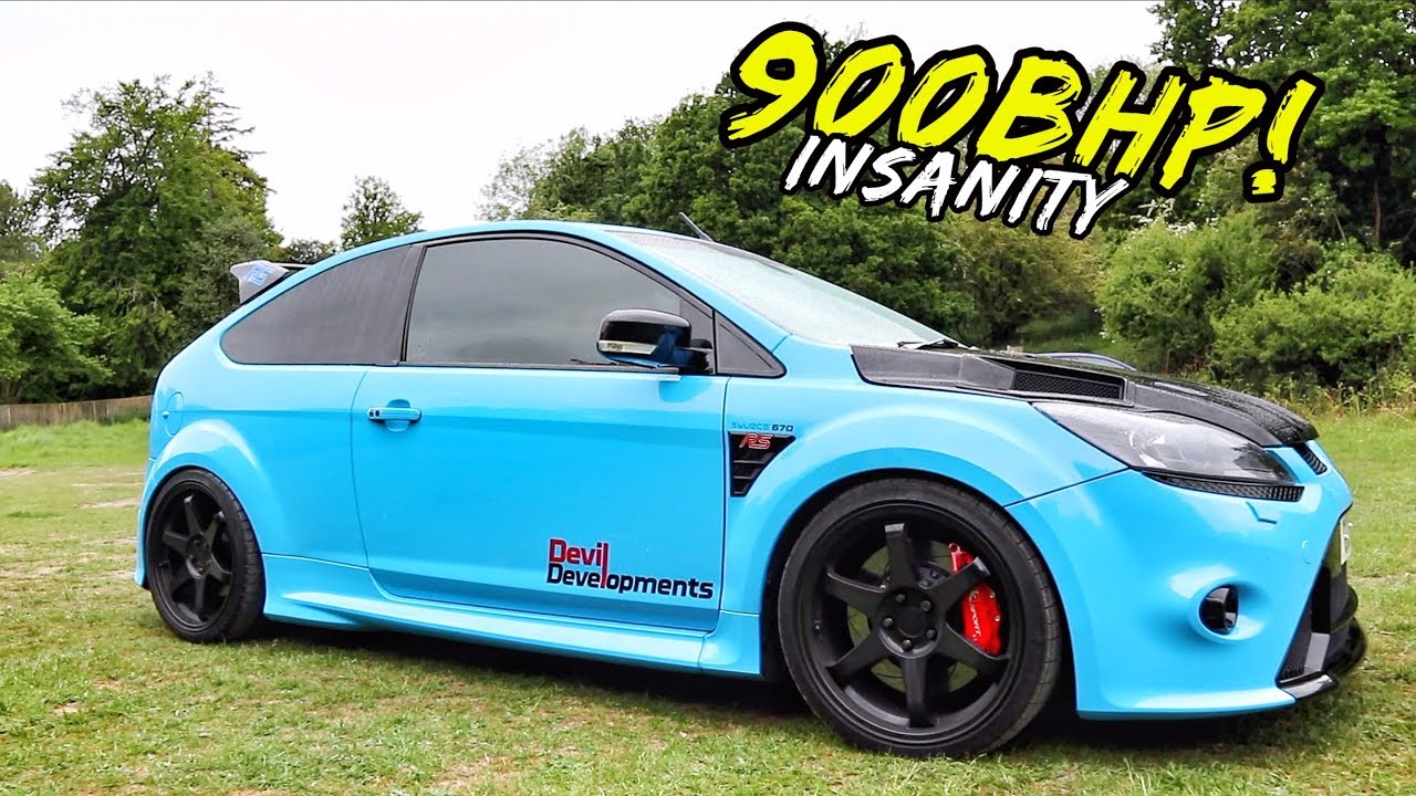 Insanity Fwd 900bhp Ford Focus Rs Wtf Youtube