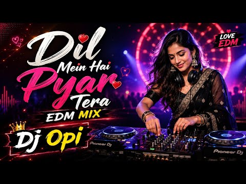 Dil Mein Hai Pyar Tera ❤️ | EDM Remix 2026 🔥 | High Bass DJ Remix | DJ Opi