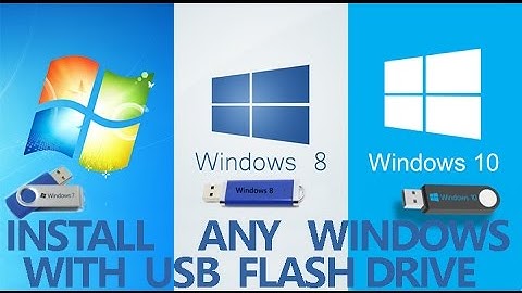How Make Any Windows To USB Flash 7 8 10 2017