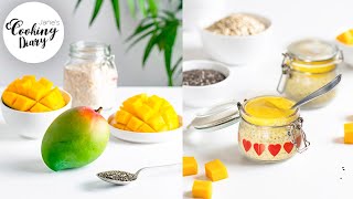 Famous Mango chia overnight oats | Fitness breakfast in a glass | Mango recipe Profile