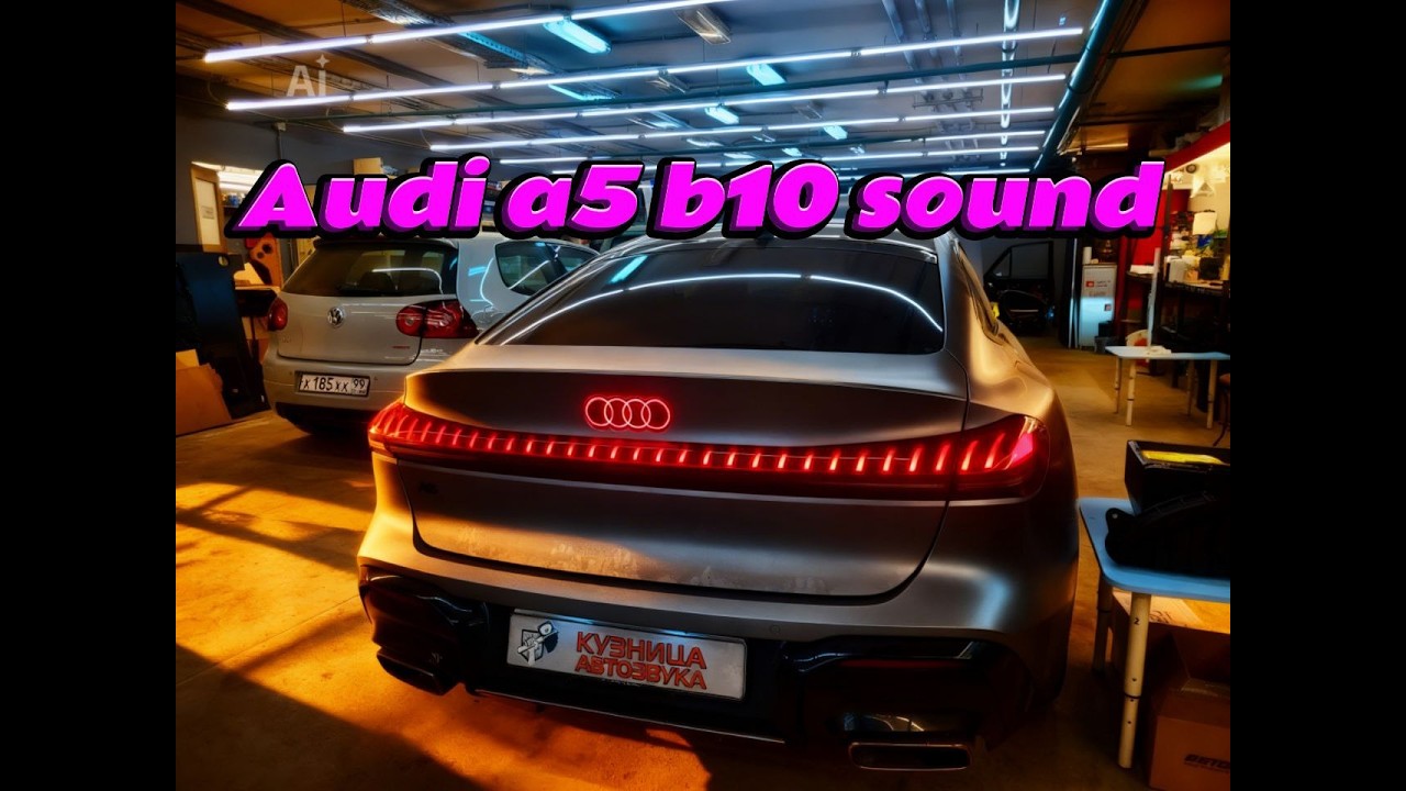 Замена аудио системы в Audi A5 B10 