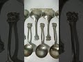 ❗ SOLD OUT ❗ OLD VINTAGE ANTIK 11 PCS SENDOK TEH SILVER PLATE MADE IN HOLLAND ERA 1900 #sendokantik