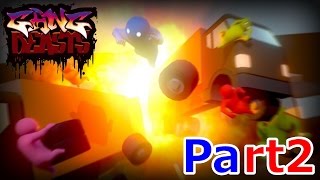 大乱闘アカアオブラザーズ - Part2 - Gang Beasts