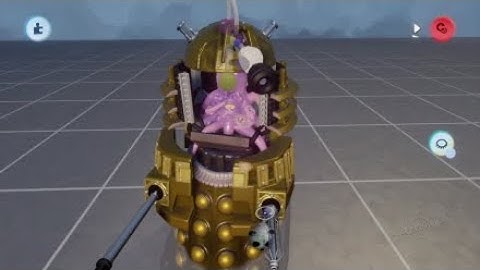 Dreams PS4 - Dalek.... But it Opens!! #MadeInDreams