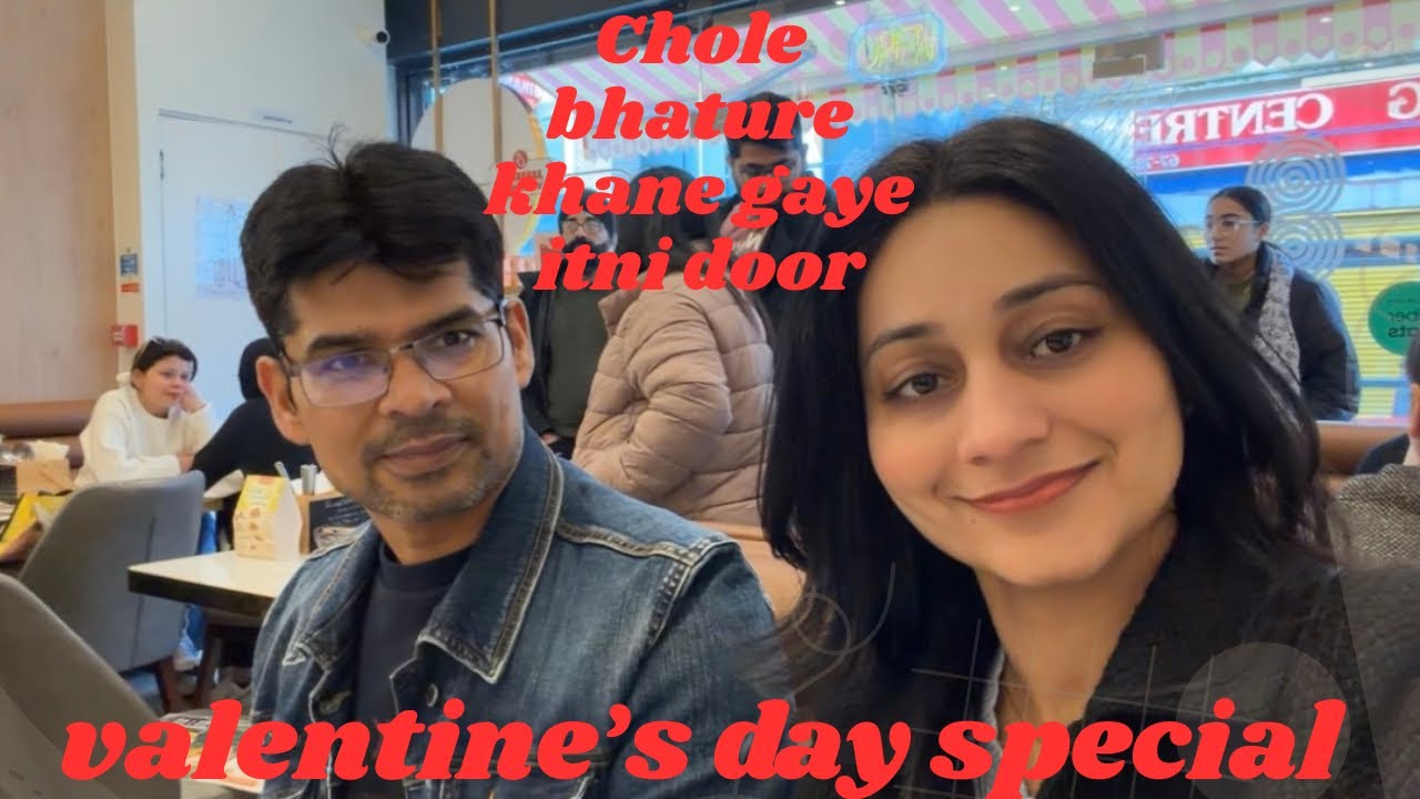 Valentine’s Day Special ❤️ | Lovely Sunny Day in London|Bikanervala in London|