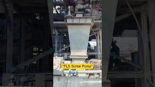How FLSmidth Pneumatic Screw Pump Works | Industrial Pumping 🏗️ #shorts