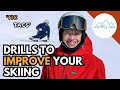 How to ski moguls like a pro  ski instructor tips  how to get better at skiing