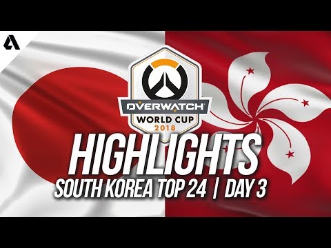 Japan vs Hong Kong | Overwatch World Cup 2018 Incheon Qualifier Day 3