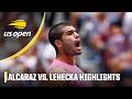 US Open 2025: Alcaraz vs. Lehecka Full Match Highlights – Semifinal Showdown 🎾