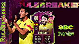 FIFA 22 - PAREJO 88 RATED RULEBREAKERS SBC PLAYER OVERVIEW (REVIEW) #FIFA22 #PAREJO #RULEBREAKERS