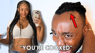 Girls React To My Messed Up Hairline (worst day of my life)