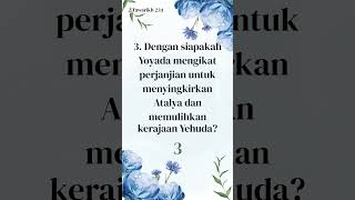 Merasa Kasih Karunia lewat 5 Soal - Kuis Alkitab dalam 1 Menit (1054)