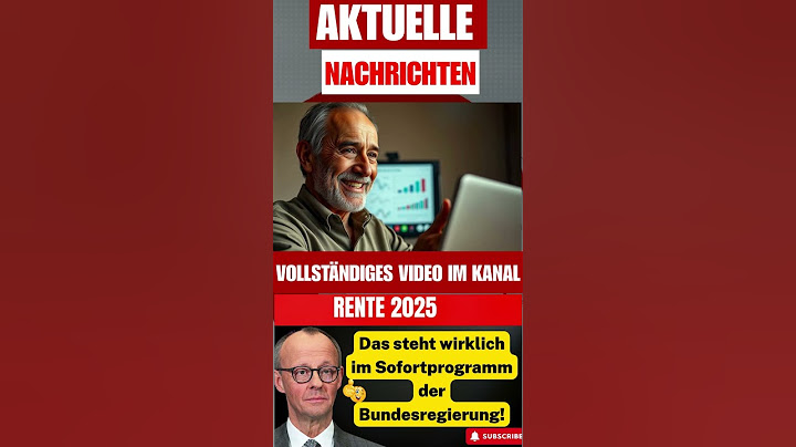 Rente 2025 – Das steht wirklich im Sofortprogramm der Bundesregierung!