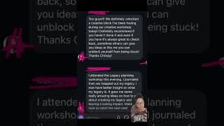 EFT Tapping Testimonial -- Removing Creative Blocks