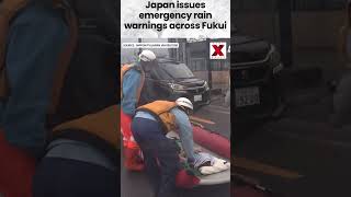 Japan Flood Crisis: Fukui Hit by 370mm Rain as Emergency Warning Issued | NewsX World