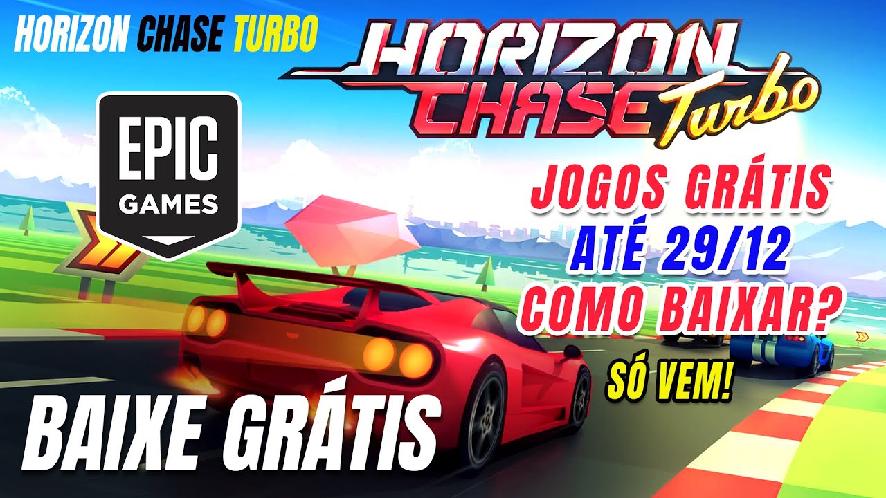 Horizon Chase Turbo e mais dois jogos de graça na Epic Games