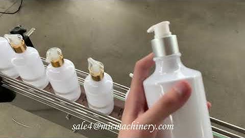 Automatic Hand Sanitizer Bottle Filling and Capping Machine