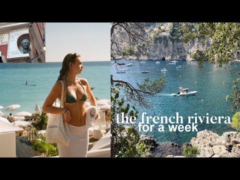 a week in the french riviera | beach days in the south of france