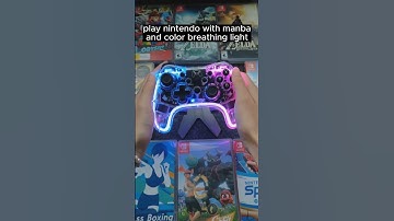 Play Nintendo with Manba Switch controller #gaming#nintendoswitch#zelda#mario#wirelesscontroller