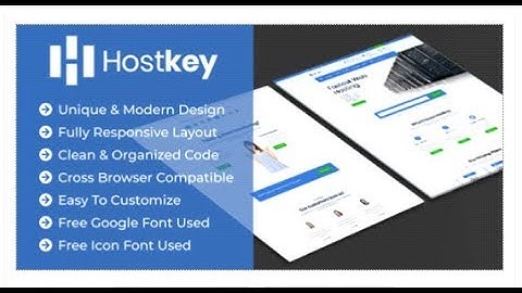HostKey - WebHosting HTML Template | Themeforest Templates
