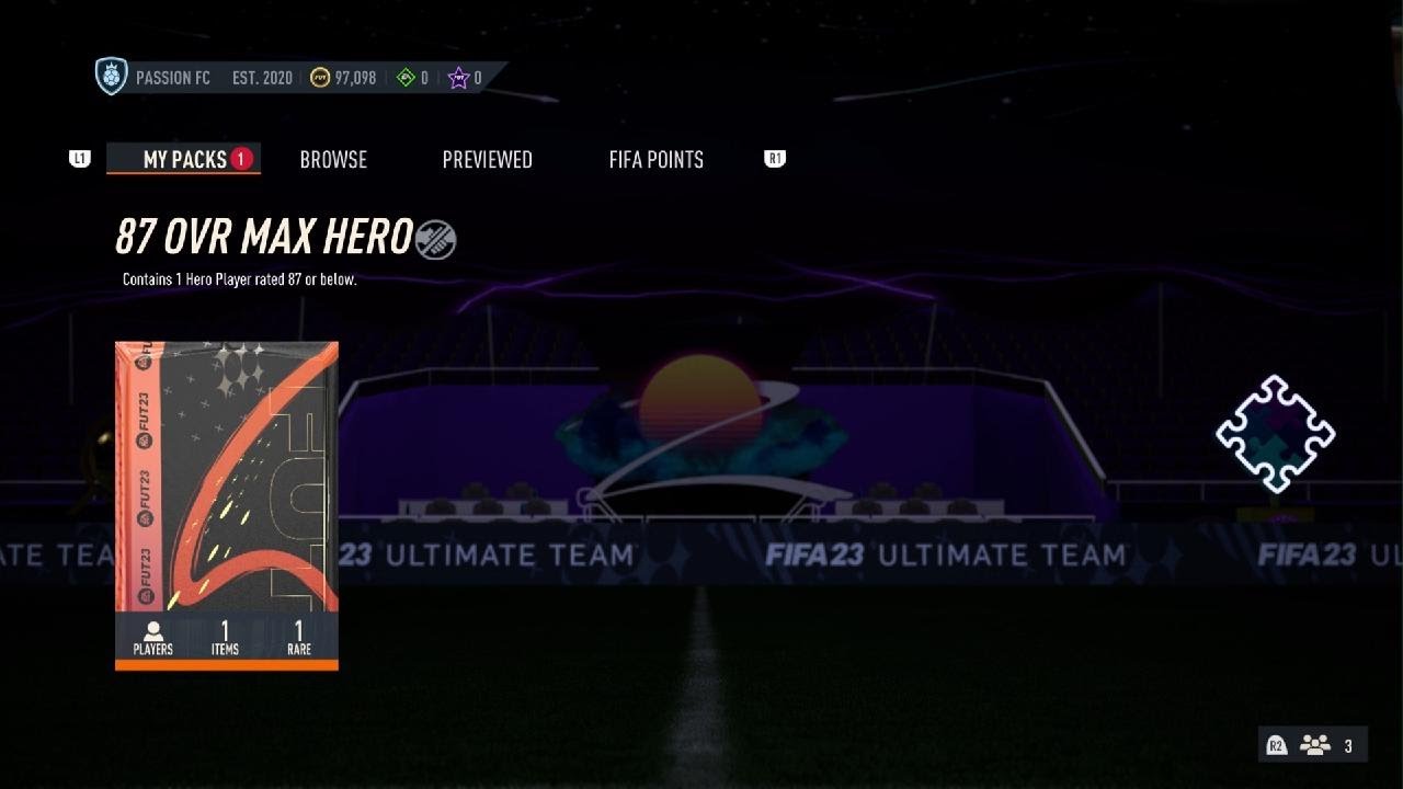 FIFA 23 Max 87 FUT Hero Upgrade Pack