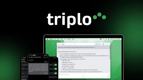 Triplo AI Lifetime Deal - Real-time AI Assistant Anywhere - AppSumo Black Friday 2025