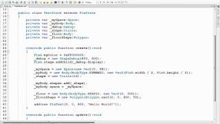 Let's Make Flash Games - EP2.01 - Nape "Body" and "Shape" Classes