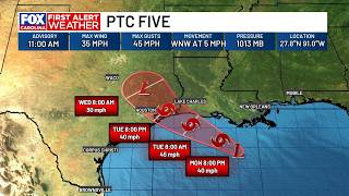 Potential Tropical Cyclone 5 set to become Edouard