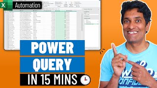 learn power query & automate boring data tasks in 15 minutes!